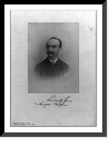 Historic Framed Print, [Angelo Heilprin, 1853-1907, bust, facing left],  17-7/8" x 21-7/8"
