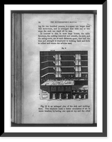 The New Housekeeper's Manual, 1873, by Catherine E. Beecher and Harriet Beecher Stowe, p. 34, illus. of kitchen cabinets and work area, Vintage Print