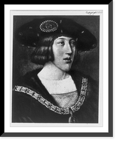 Charles V, King of France, 1337-1380, bust portrait, facing right, Vintage Wall Art