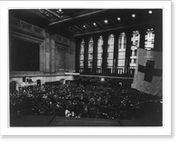 Floor of Stock Exchange during market session, New York City Classic, Historic Reproduction