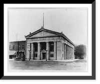 Historic Framed Print, [First National Bank, Newton, Ga.],  17-7/8" x 21-7/8"