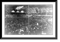 General view, opening prayer of the Republican Nat'l Convention, Antique Print