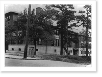 White elementary school (exterior), South Boston, Va, Antique Poster