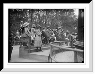 Historic Framed Print, Children at N.Y. Zoo,  17-7/8" x 21-7/8"