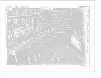 Historic Framed Print, Parade in honor of Olympic victors,  17-7/8" x 21-7/8"