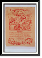 Largent quon precircte aacute inteacuterecircts est le nerf de la victoire, Antique Poster