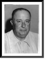 Anastasio Somoza, President of Nicaragua, 1896-1956, head and shoulders portrait, facing slightly right, Antique Print