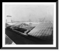 D.C. Washington. Pan-American Union Building. Exterior, showing patio roof rolled back, Antique Print