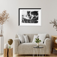 Historic Framed Print, Sultan Mulai Hafid at Marseilles,  17-7/8" x 21-7/8"