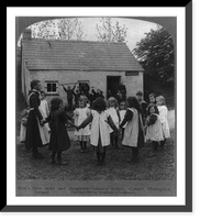 Erin's little sons and daughters - country school, County Monaghan, Ireland, Vintage Wall Art