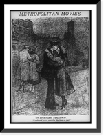 4 newspaper cartoons relating to the fuel shortage in the U.S. in Jan. 1918: On lightless Broadway - we should worry over the shortage of coal". Sailor and girl necking in darkened Times Square"