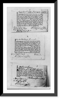 Oaths of allegiance to the United States, signed by Generals George Washington, Charles Lee, and Nathanael Greene. 1778, Antique Wall Art