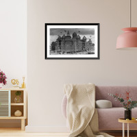 Historic Framed Print, [The Corn Palace, built from 3500 bushels of ear corn, Mitchell, South Dakota] - 2,  17-7/8" x 21-7/8"