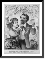 Antique Photo Print - Who does not love wine, wife & song