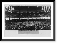 Historic Framed Print, National Prohibition Convention, 1892,  17-7/8" x 21-7/8"