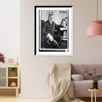 Historic Framed Print, Rev. Chas. N. Emelius,  17-7/8" x 21-7/8"