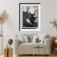 Historic Framed Print, Rev. Chas. N. Emelius,  17-7/8" x 21-7/8"