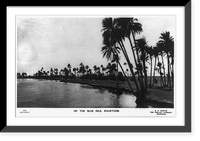 Historic Framed Print, On the Blue Nile, Khartoum,  17-7/8" x 21-7/8"