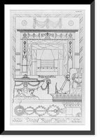 Repro. of 9 architectural drawings of Octagon House and outbuildings, Wash. D.C.: Dining room mantel - pl. 15, Vintage Poster