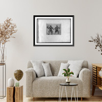 Composite figures in cubist and surrealistic style composed of materials such as chain links, tubes, sieves and tennis racquets - 5, Antique Poster
