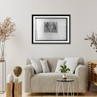 Composite figures in cubist and surrealistic style composed of materials such as chain links, tubes, sieves and tennis racquets - 11, Antique Print