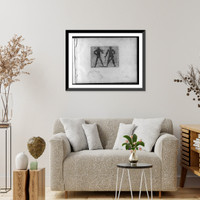 Composite figures in cubist and surrealistic style composed of materials such as chain links, tubes, sieves and tennis racquets - 19, Antique Print