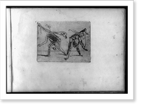 Composite figures in cubist and surrealistic style composed of materials such as chain links, tubes, sieves and tennis racquets - 24, Vintage Poster