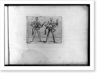 Composite figures in cubist and surrealistic style composed of materials such as chain links, tubes, sieves and tennis racquets - 39, Vintage Poster