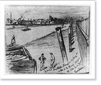 Millbank. 1861? London, Ellis and Gree, 1871. Manchester and Liverpool, Thomas Agnew, 1871, Antique Poster