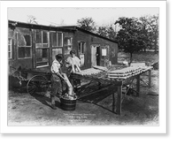Pain's U.S. Government Signal Factory: waterproofing rockets, Antique Poster