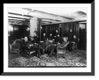 Historic Framed Print, U.S.S. MAINE - Ward Room Officers, 1896,  17-7/8" x 21-7/8"