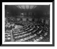The U.S. House of Representatives, Tuesday, September 23, 1890. House Chamber in session, Vintage Print