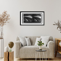 Historic Framed Print, Mammoth Cave, Edmondson Co., Ky.: Deserted Chamber,  17-7/8" x 21-7/8"
