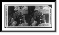 Mammoth Cave, Edmondson Co., Ky.: Beyond the Bridge of Sighs"", Antique Print