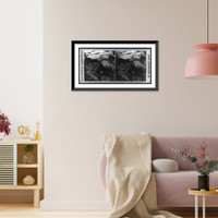 Historic Framed Print, Mammoth Cave, Edmondson Co., Ky.: Scotchman's Trap,  17-7/8" x 21-7/8"