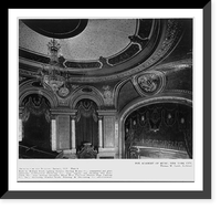 Fox Academy of Music, 14th St., near Irving Place, New York City: detail of ceiling, plate 8, Historic Print