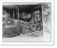 Wisconsin. Milwaukee. Schlitz Brewery: General offices, Antique Print