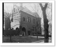 Historic Framed Print, [Washington, D.C. building exterior - Anderson House, Old Soldiers' Home],  17-7/8" x 21-7/8"