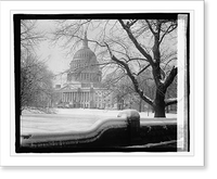 Historic Framed Print, Capitol,  17-7/8" x 21-7/8"