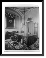 Historic Framed Print, The Vice-President's room, North Wing [U.S. Capitol],  17-7/8" x 21-7/8"