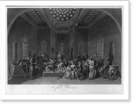 Historic Framed Print, [Public bath for women in Rome],  17-7/8" x 21-7/8"