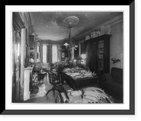 Historic Framed Print, Professor E.D. Cope's Study,  17-7/8" x 21-7/8"