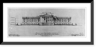 Repr. of architectural drawings and photos of U.S. Supreme Court building, Washington, D.C., 1928-1931; Cass Gilbert, architect - 8 Classic, Antique Wall Art