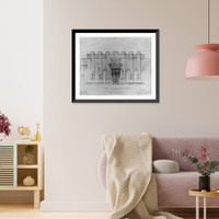 Repr. of architectural drawings and photos of U.S. Supreme Court building, Washington, D.C., 1928-1931; Cass Gilbert, architect - 12, Antique Wall Art