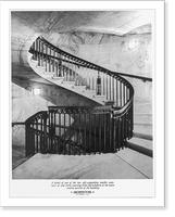 Repr. of architectural drawings and photos of U.S. Supreme Court building, Washington, D.C., 1928-1931; Cass Gilbert, architect - 13, Antique Print