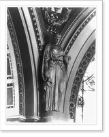 Library of Congress - symbolic figure of Philosophy, Historic Reproduction