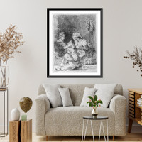 Historic Framed Print, [The Holy Family],  17-7/8" x 21-7/8"