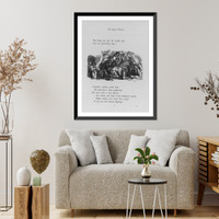 Historic Framed Print, [Illus. of king and witch; scene from Sleeping Beauty] - 2,  17-7/8" x 21-7/8"