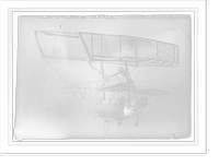 Historic Framed Print, Model of Shillcutt Aeroplane,  17-7/8" x 21-7/8"