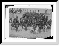 Historic Framed Print, Austria - Cavalry,  17-7/8" x 21-7/8"